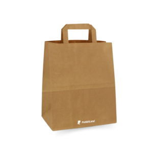 Shopper avana rigata (piattina) 18x29+10cm